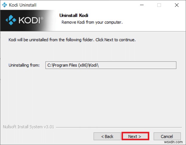 終了するアプリケーションを作成できない Kodi エラーを修正 