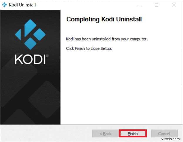 終了するアプリケーションを作成できない Kodi エラーを修正 