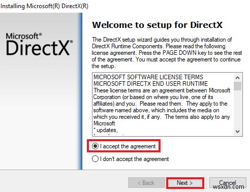 Windows 10 で DirectX を更新する方法