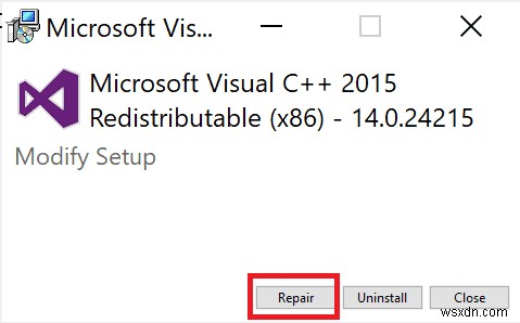 Microsoft Visual C++ 再頒布可能パッケージを修復する方法 