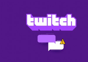 Twitch がチャットに接続できない問題を修正 