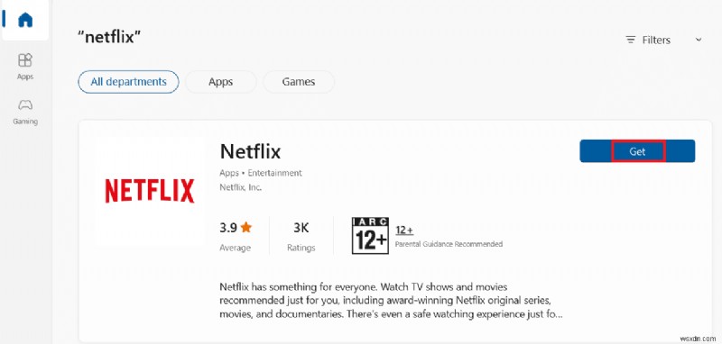 Netflixのエラーコードu7121 3202を修正 