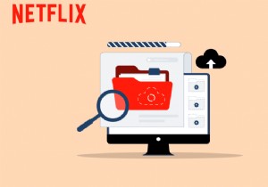 Netflix に保存されたデータの問題を修正する 