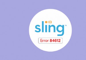 Windows 10 で Sling エラー 8 4612 を修正 