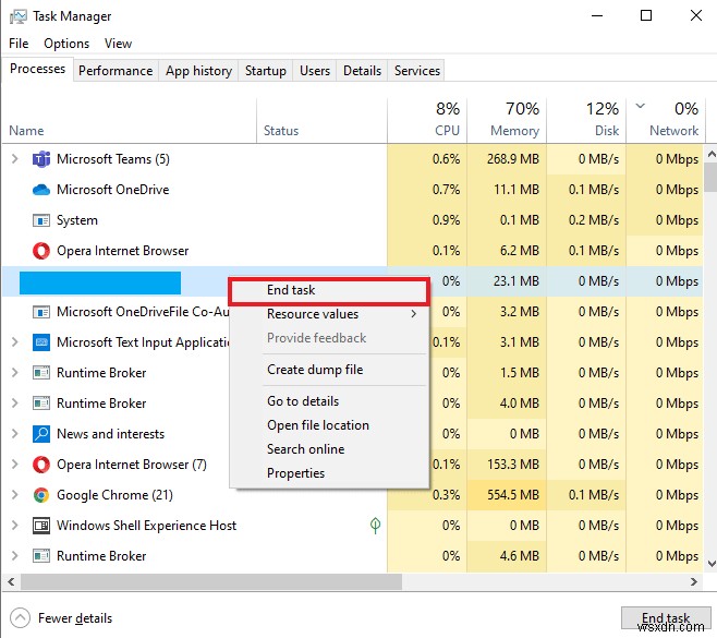 Windows 10 で Sling エラー 8 4612 を修正 