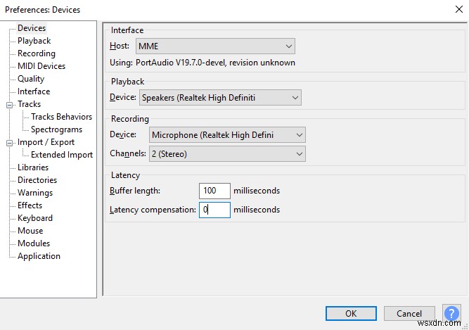 Windows 10 で Audacity の遅延を修正する方法 