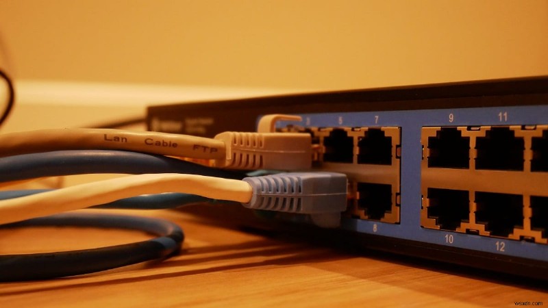 イーサネットケーブルが正しく接続されていない問題を修正 