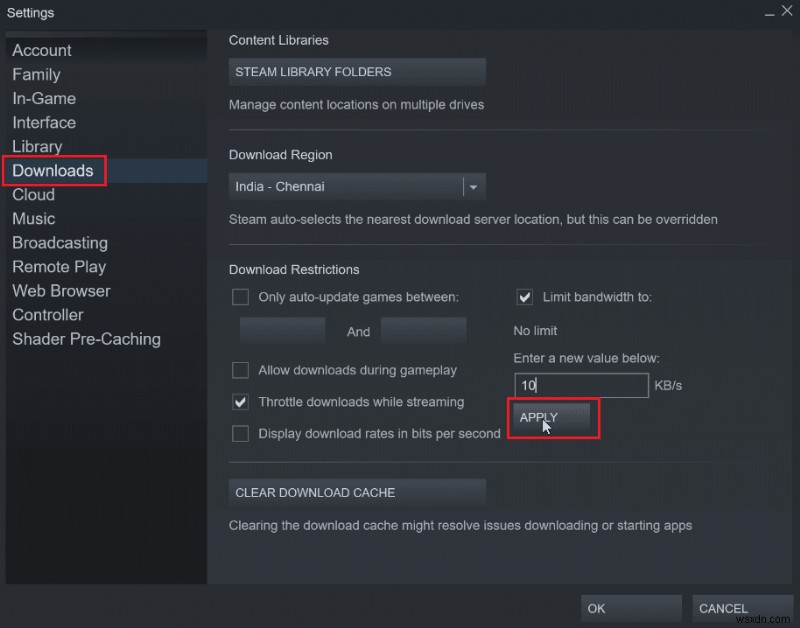 Steam の自動更新を無効にする方法 