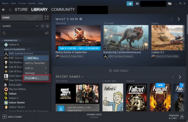 Steam の自動更新を無効にする方法 