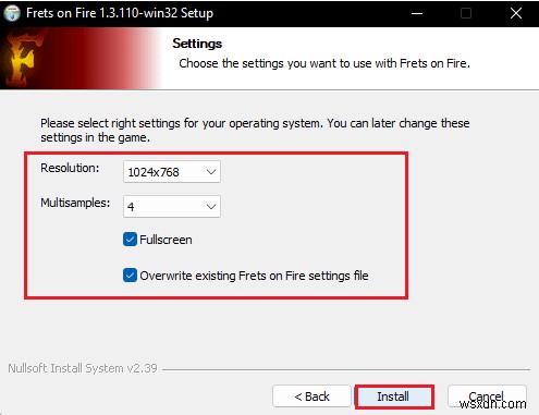 Windows 10 でフレット オン ファイアをプレイする方法