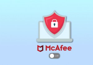 Windows でマカフィー アンチウイルスをオフにする方法