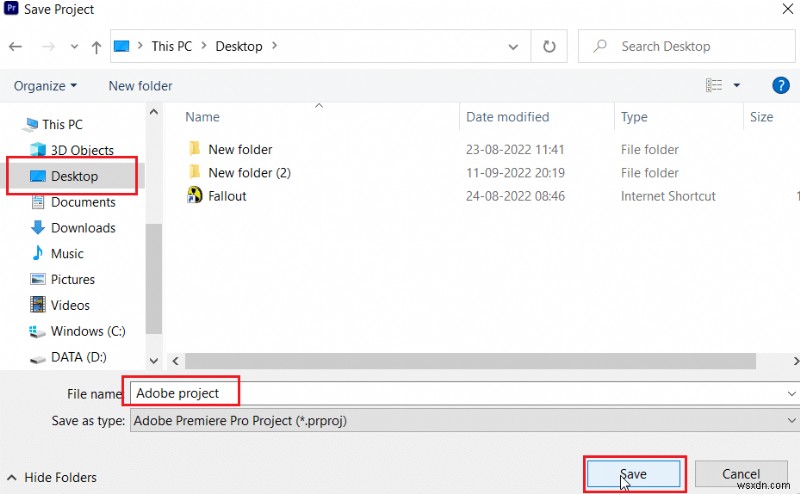 Windows 10 の Premiere Pro エラー コード 3 を修正する