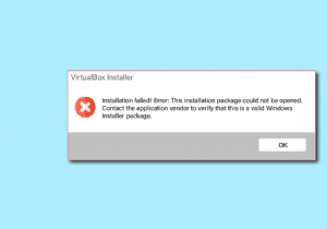 【Windows 10】VirtualBoxのインストールに失敗したときの対処法6選