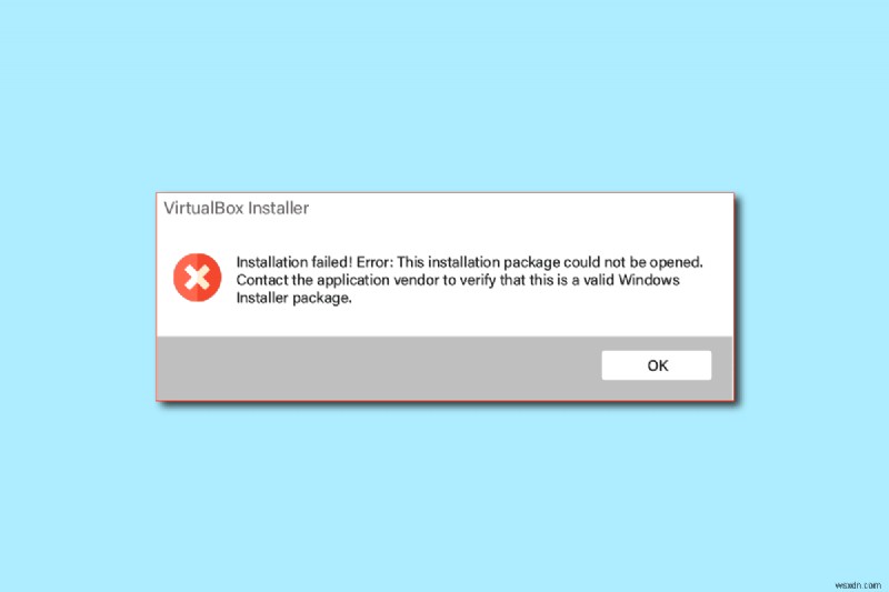 Windows 10で失敗したVirtualBoxのインストールを修正する方法 