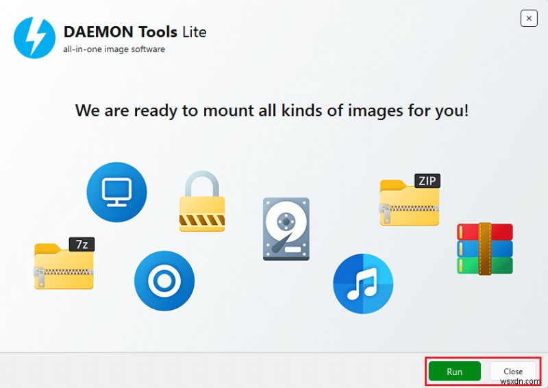 デーモン ツールがイメージ ファイル MDF にアクセスできない問題を修正 