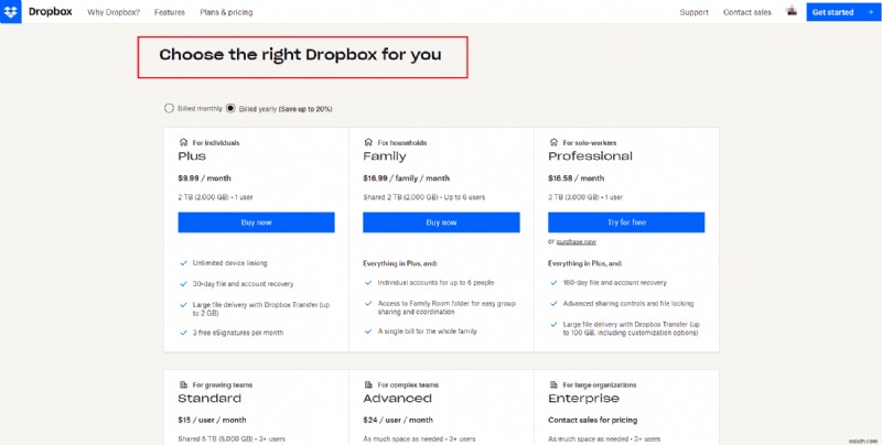 Windows 10 で Dropbox com エラー 413 を解決する方法