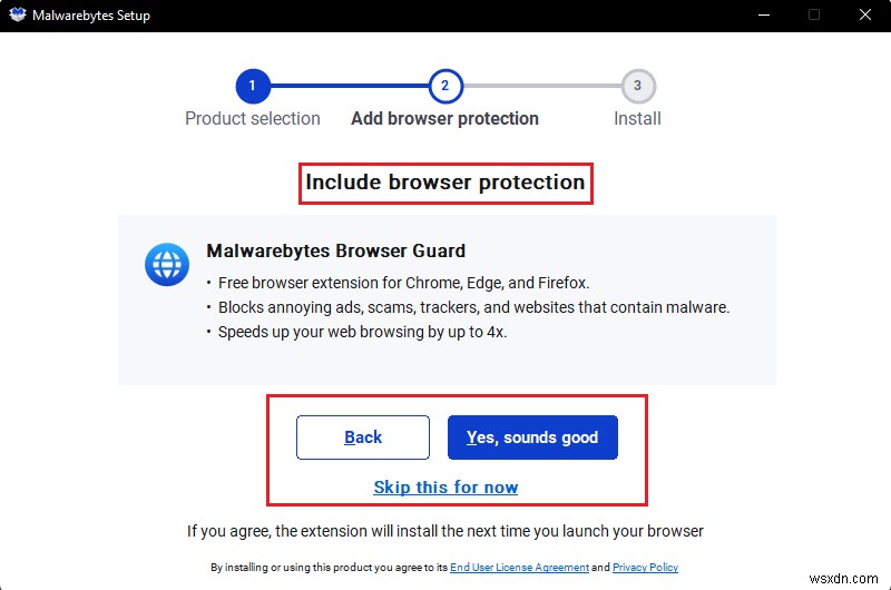 Windows 10 で更新されない Malwarebytes を修正する