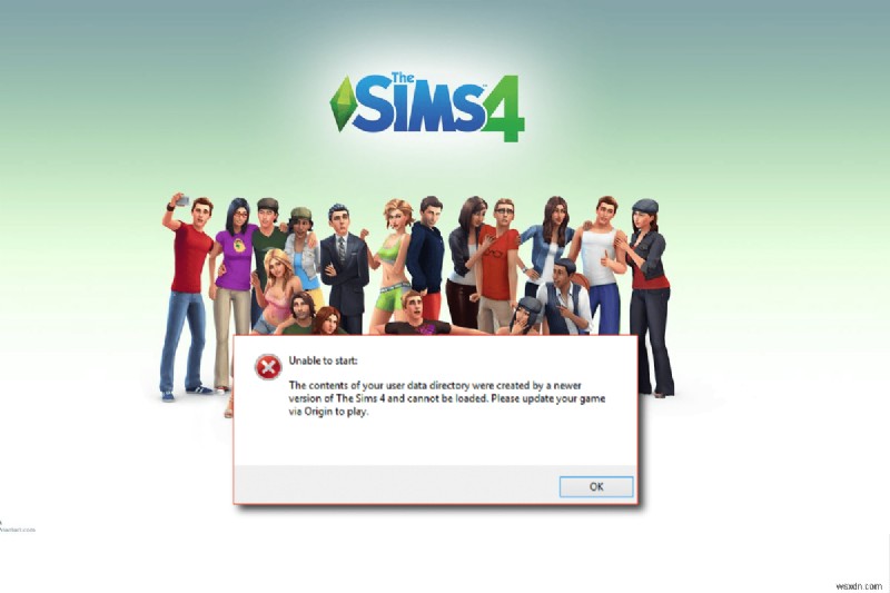 Sims 4がユーザーデータの内容を開始できない問題を修正する5つの方法 