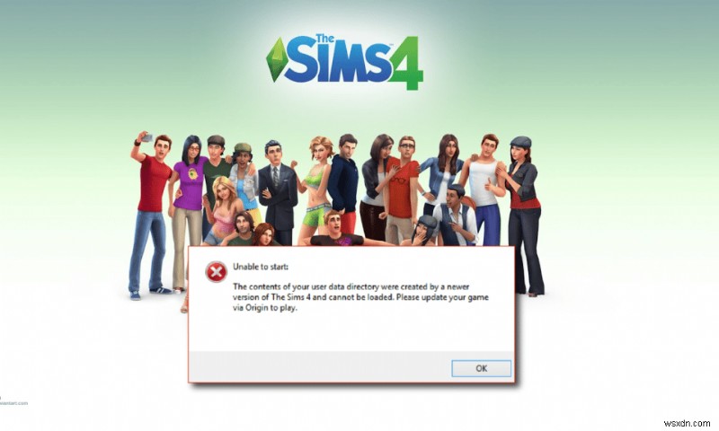 Sims 4がユーザーデータの内容を開始できない問題を修正する5つの方法 