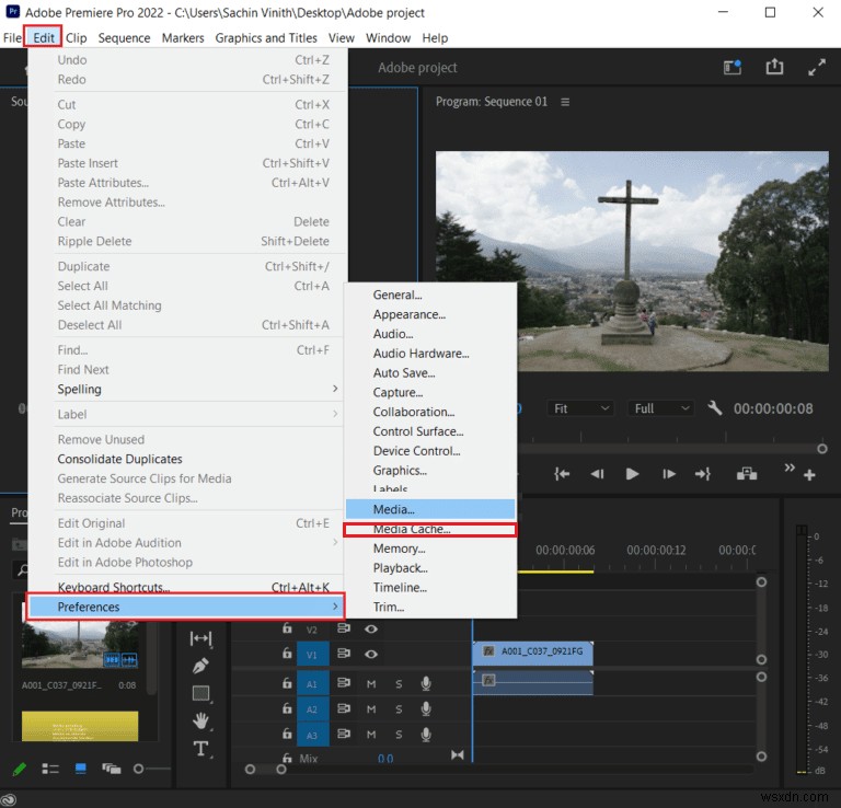 オーディオまたはビデオの解凍中にエラーが発生した Premiere Pro を修正 