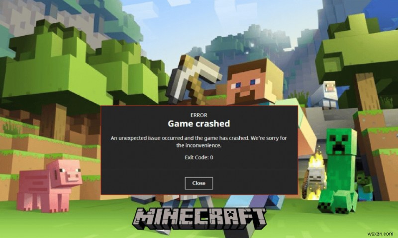 Windows 10 で終了コード 0 Minecraft を修正する 