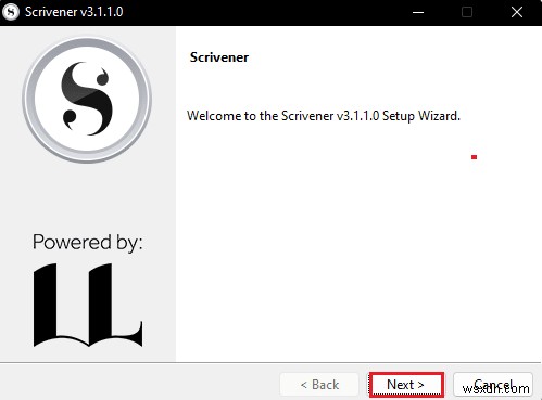 Windows 10 で Scrivener が応答しない問題を修正 