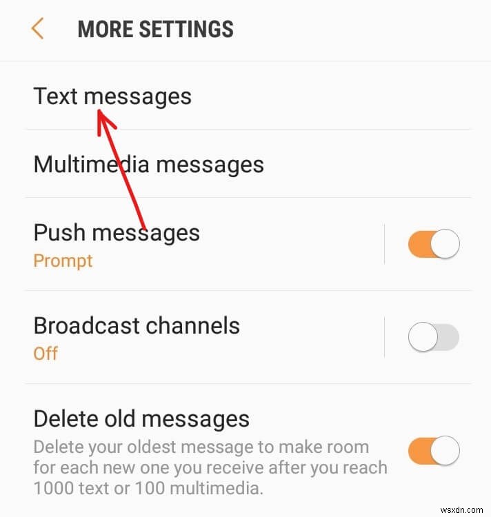 Android でテキスト メッセージを送受信できない問題を修正