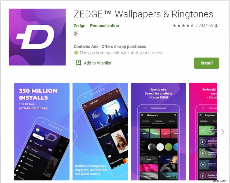 2022 年の無料 Android 壁紙アプリ トップ 10