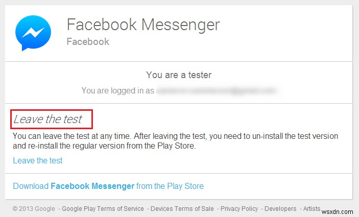Facebook Messenger で写真を送信できない問題を修正