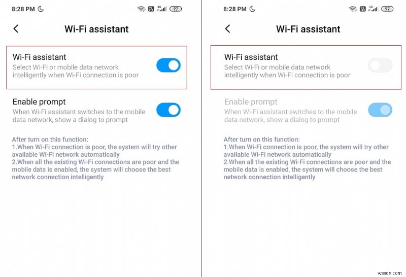 Android Wi-Fi 接続の問題を解決する