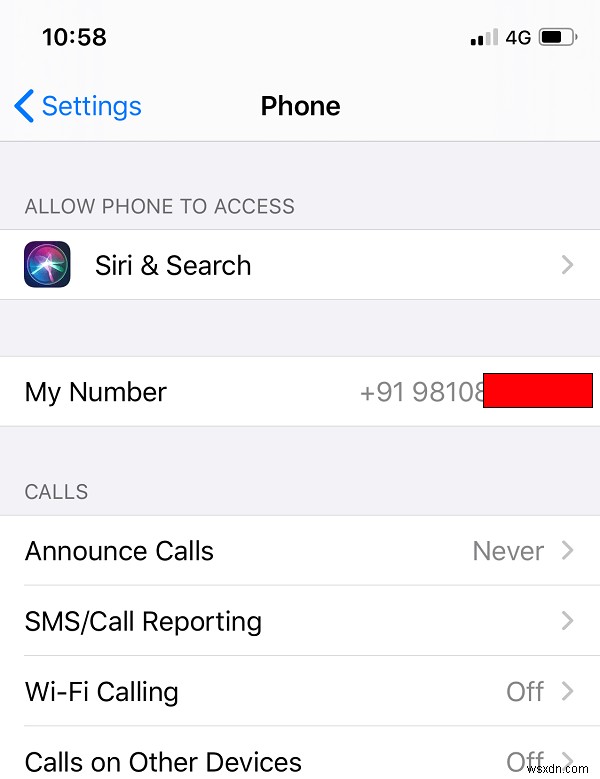 Android と iOS で電話番号を見つける方法