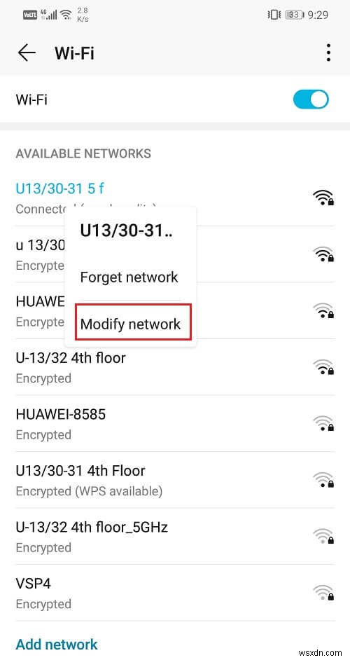 WiFi に接続しているがインターネットに接続していない Android を修正する 10 の方法