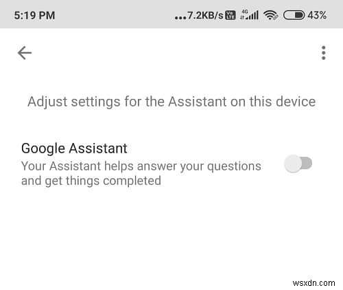 Android デバイスで Google アシスタントをオフにする方法