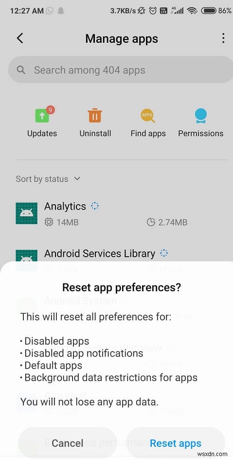 Google Play ストアのダウンロード保留エラーを修正