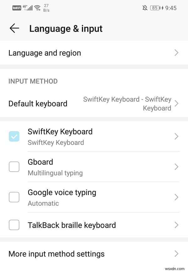 Android で Gboard がクラッシュし続ける問題を修正