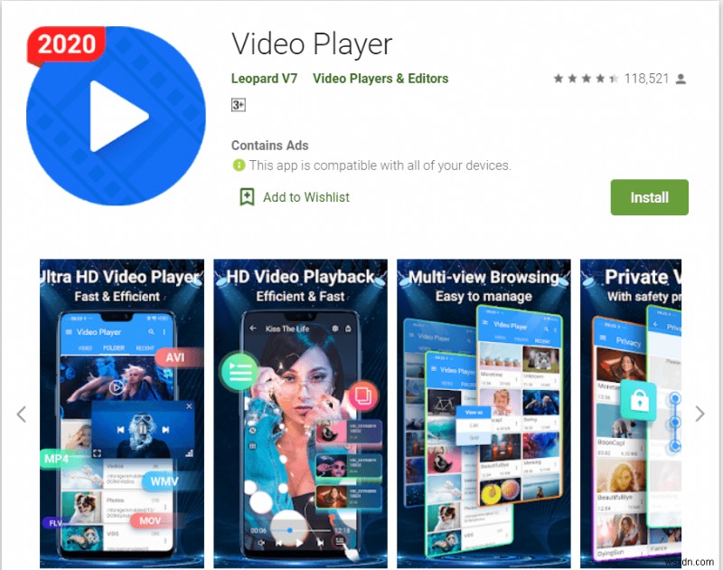 Android 向けの 23 のベスト ビデオ プレーヤー アプリ