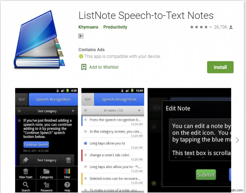 Android Phone 向けの 22 のベスト Speech To Text アプリケーション