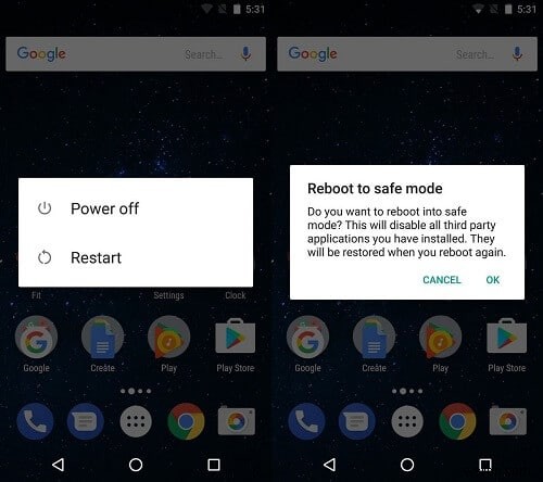 Android でセーフ モードをオフにする方法