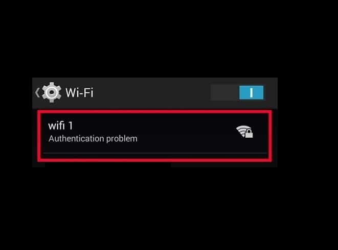 Android の WiFi 認証エラーを修正