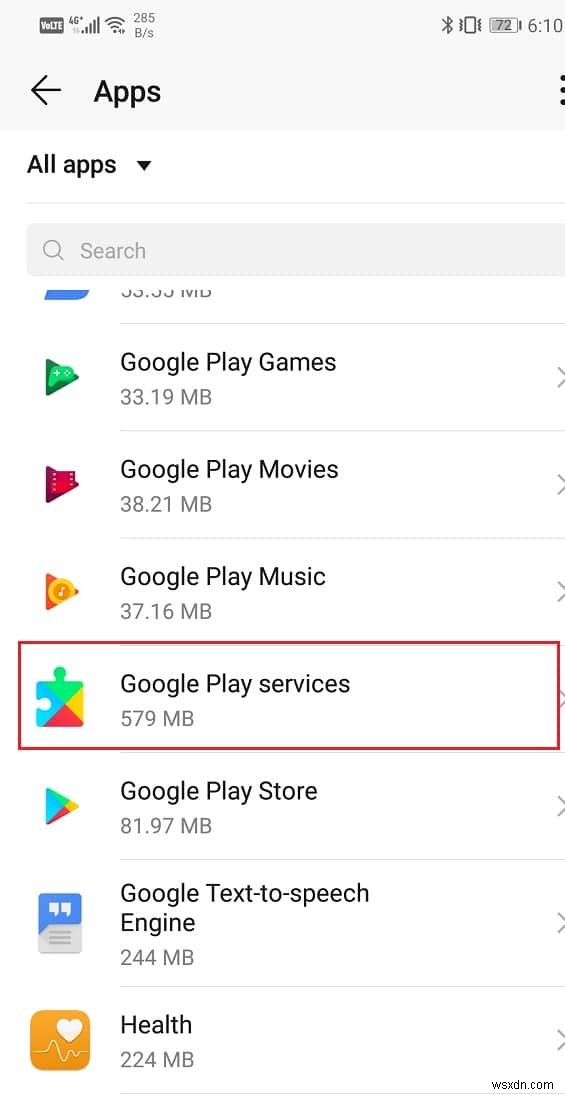 Google Play サービスを手動で更新する方法