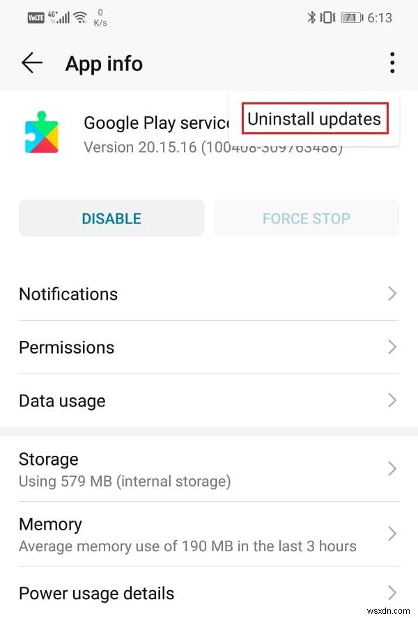 Google Play サービスを手動で更新する方法