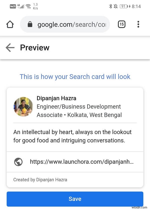 Google 検索に人物カードを追加する方法