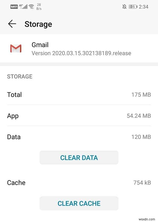 Gmail アプリが Android で同期されない問題を修正