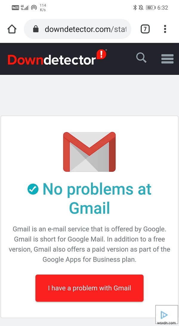 Gmail アプリが Android で同期されない問題を修正