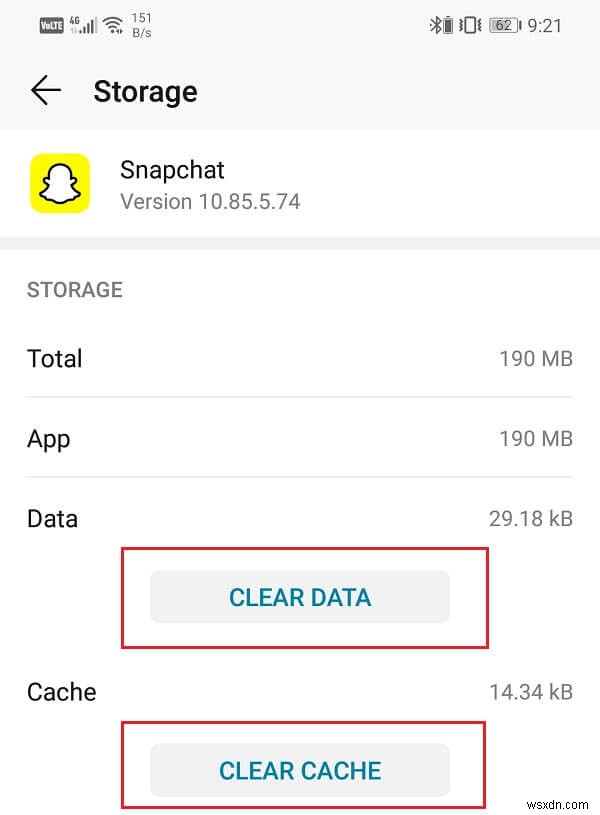 Android での Snapchat の遅延またはクラッシュの問題を修正
