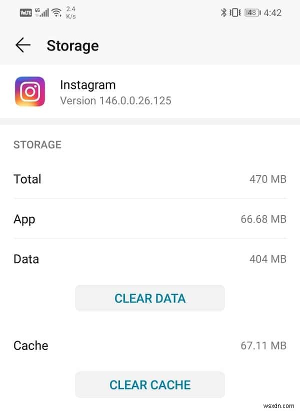 Android の Instagram でカメラにアクセスできない問題を修正