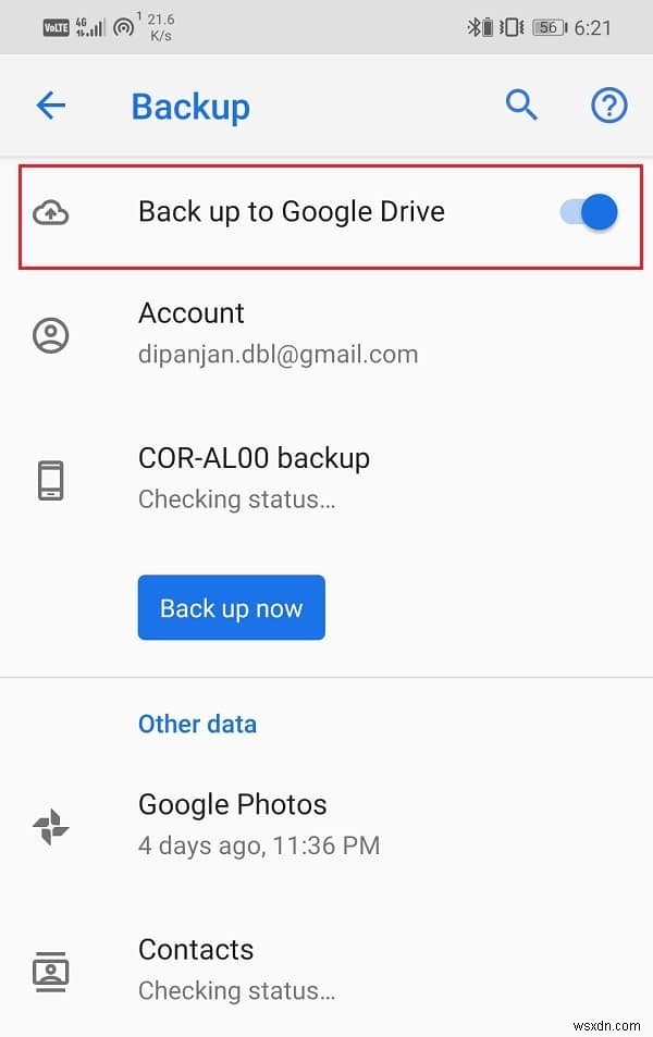 Google バックアップから新しい Android スマートフォンにアプリと設定を復元する