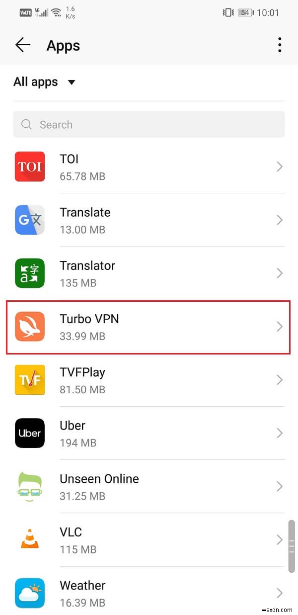 Android で VPN が接続しない問題を修正