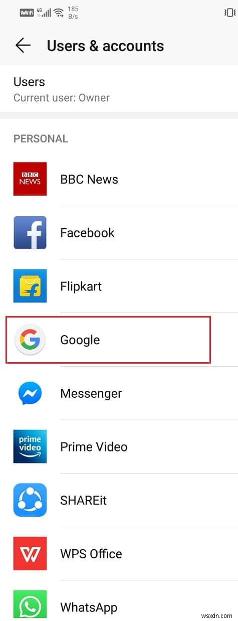 Android で Gmail がメールを送信しない問題を修正