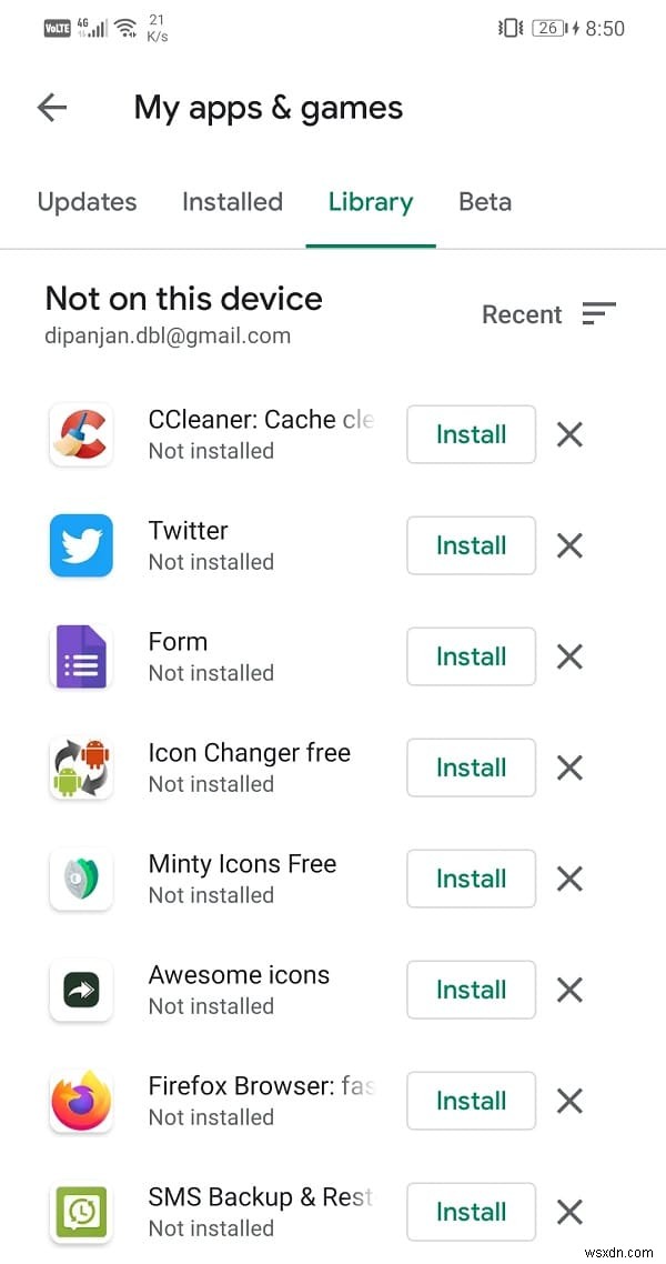 Android で削除されたアプリ アイコンを復元する方法